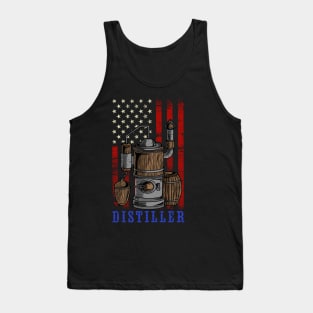 Distiller - Moonshiner Rumrunner Gift Tank Top